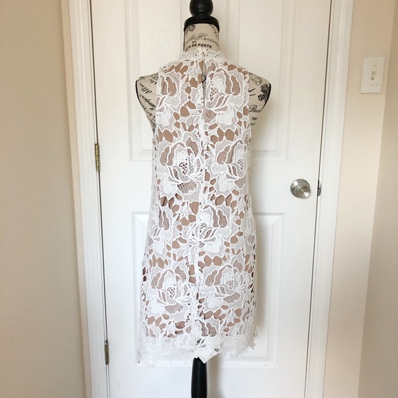 SOLD Boutique The Impeccable Pig White Lace Dress - Picture 2 of 4